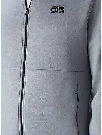Ensemble de sport homme en scuba, col zippé tommy