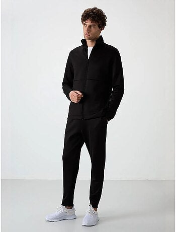 Ensemble de sport homme en scuba, col zippé tommy