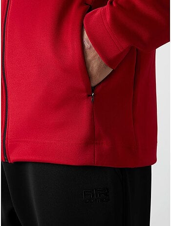 Ensemble de sport homme en scuba, col zippé tommy