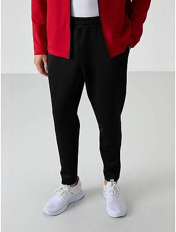 Ensemble de sport homme en scuba, col zippé tommy