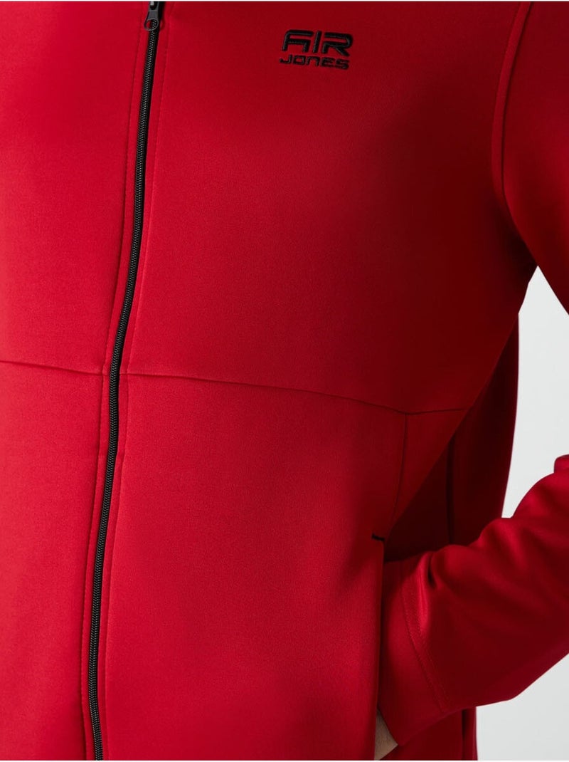 Ensemble de sport homme en scuba, col zippé tommy Rouge - Kiabi