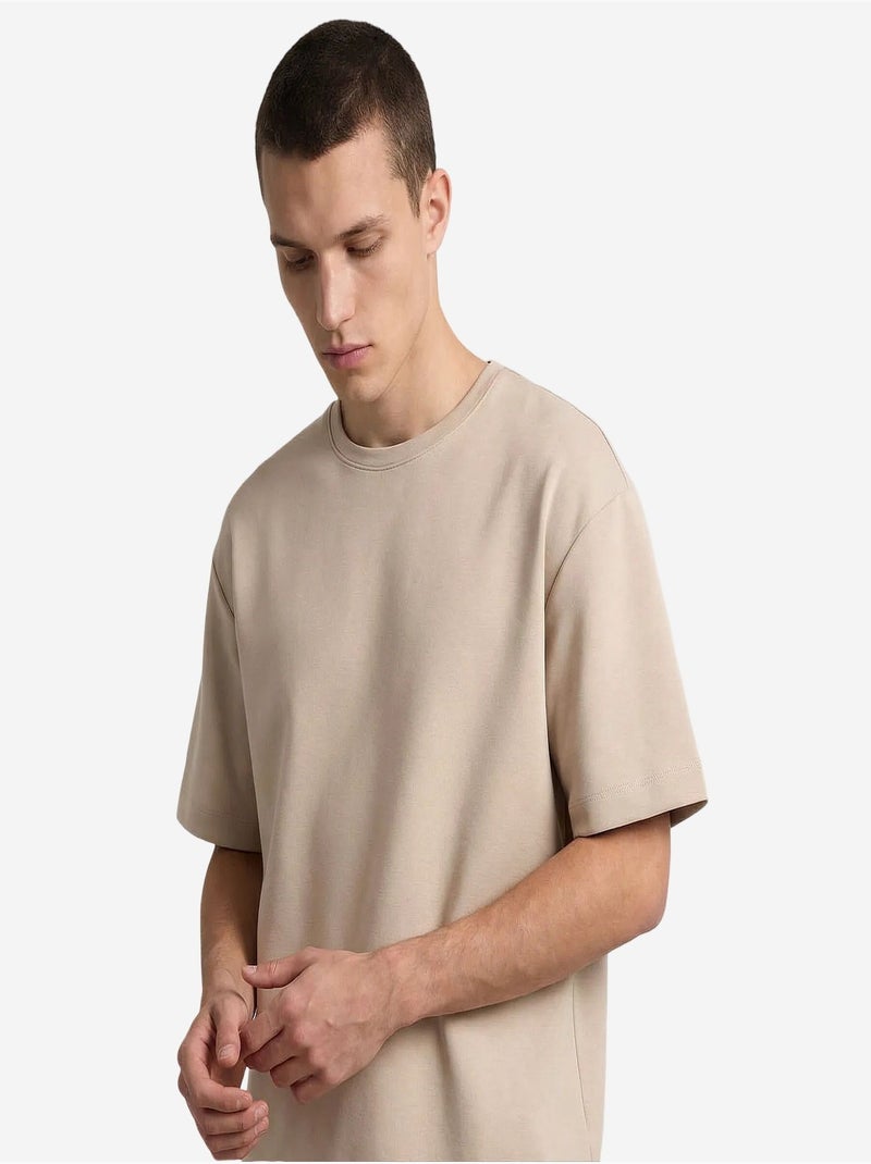 Ensemble de sport homme oversize court tommy Beige argile - Kiabi
