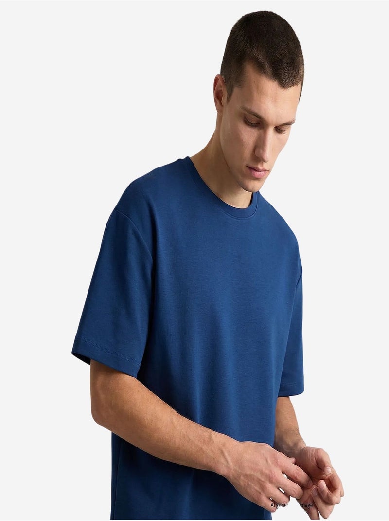Ensemble de sport homme oversize court tommy Bleu - Kiabi