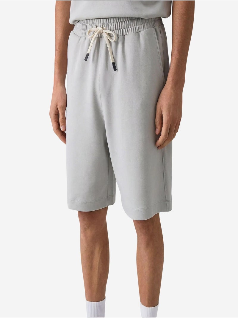Ensemble de sport homme oversize court tommy Gris clair - Kiabi