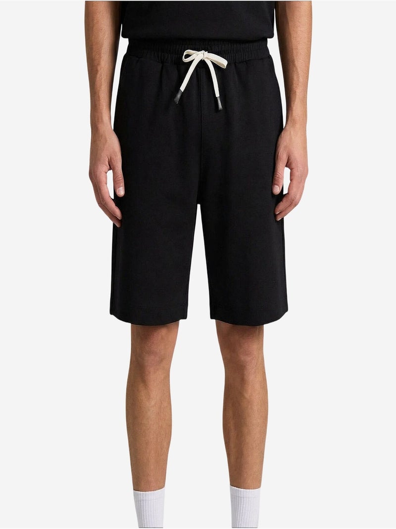 Ensemble de sport homme oversize court tommy Noir - Kiabi