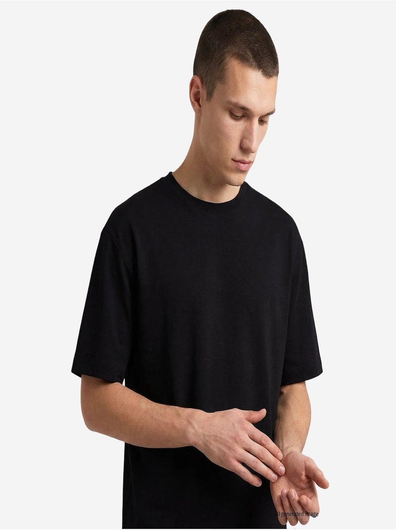 Ensemble de sport homme oversize court tommy Noir - Kiabi