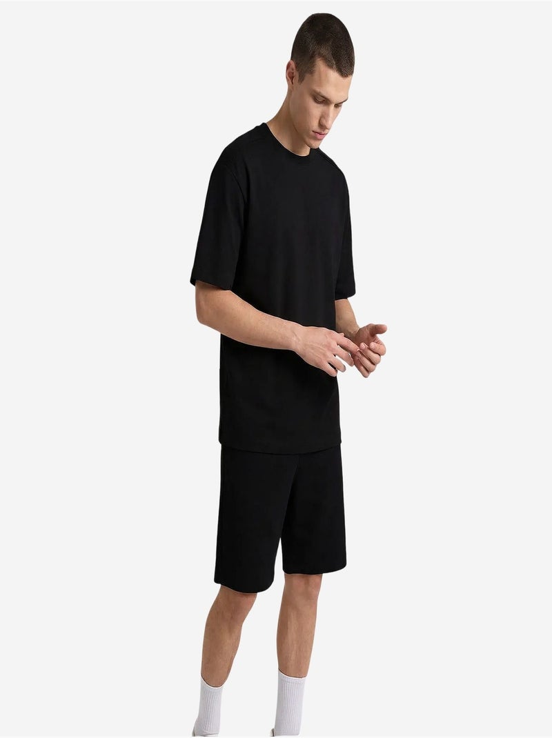 Ensemble de sport homme oversize court tommy Noir - Kiabi