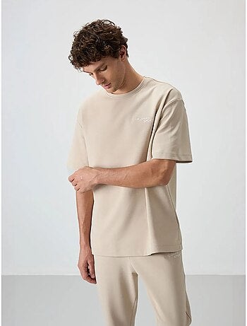 Ensemble de sport homme oversize en coton mélangé tommy
