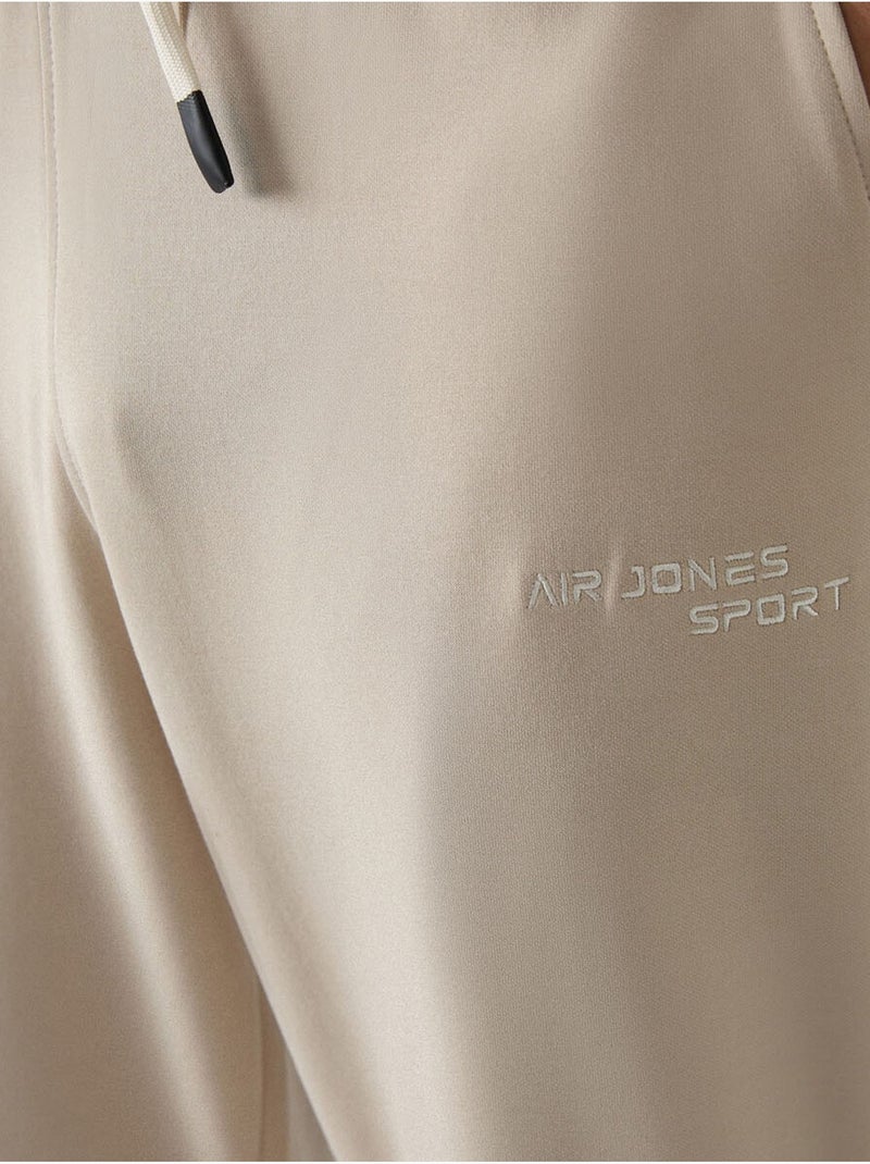Ensemble de sport homme oversize en coton mélangé tommy Beige argile - Kiabi