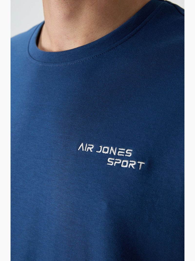 Ensemble de sport homme oversize en coton mélangé tommy Bleu - Kiabi