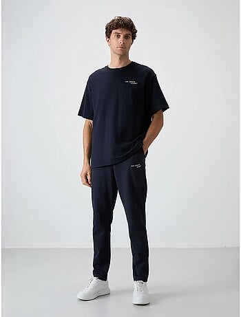 Ensemble de sport homme oversize en coton mélangé tommy