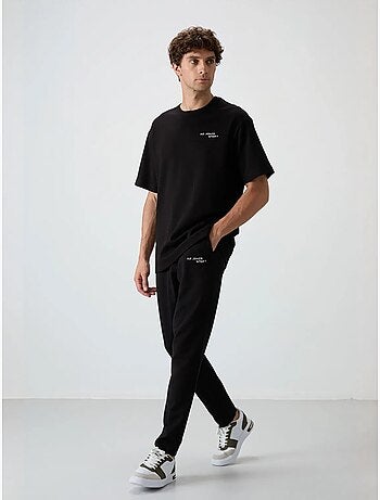 Ensemble de sport homme oversize en coton mélangé tommy