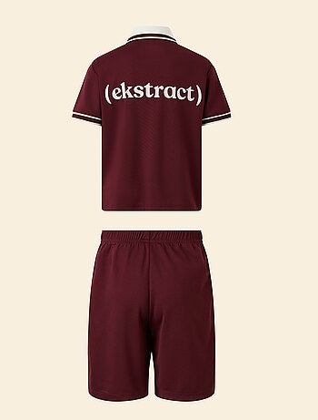 Ekstract - Ensemble de sport tee-shirt + short