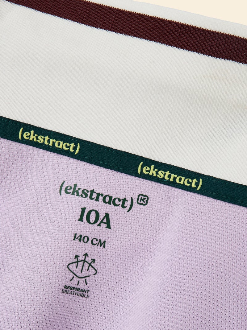 Ensemble de sport tee-shirt + short - (ekstract) Violet - Kiabi