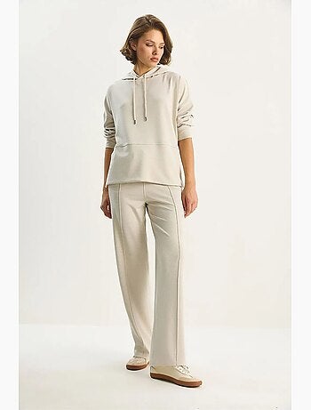 Ensemble de survêtement à capuche, manches longues et jambes larges lucci