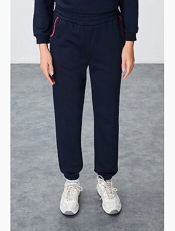 Ensemble de survêtement en molleton color block tommy