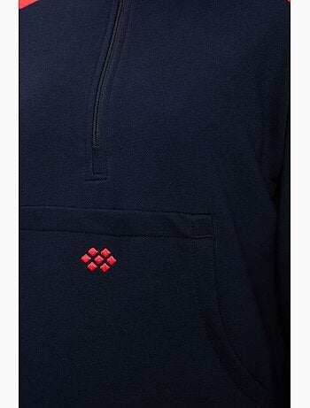 Ensemble de survêtement en molleton color block tommy