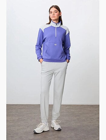 Ensemble de survêtement en molleton color block tommy