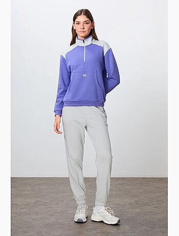 Ensemble de survêtement en molleton color block tommy