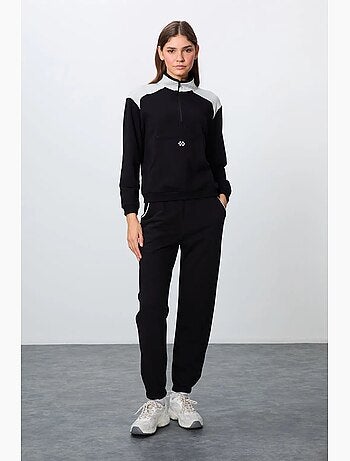 Ensemble de survêtement en molleton color block tommy