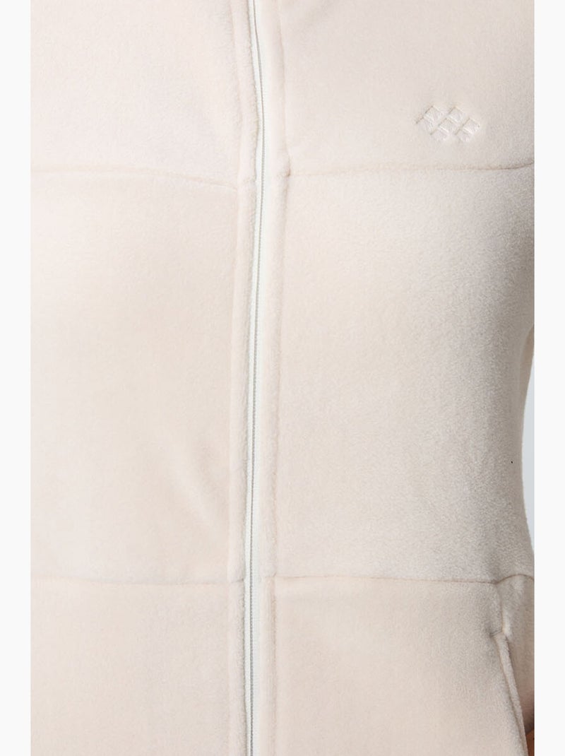 Ensemble de survêtement femme à zip et manches longues tommy Ecru - Kiabi