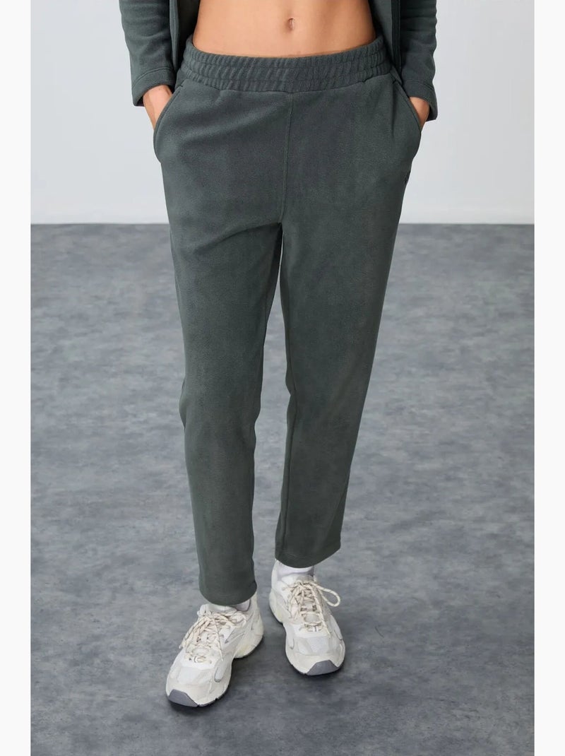 Ensemble de survêtement femme à zip et manches longues tommy Vert foncé - Kiabi
