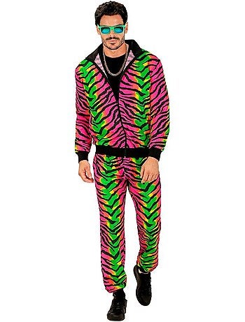 Ensemble de survêtement imprimé tigre néon