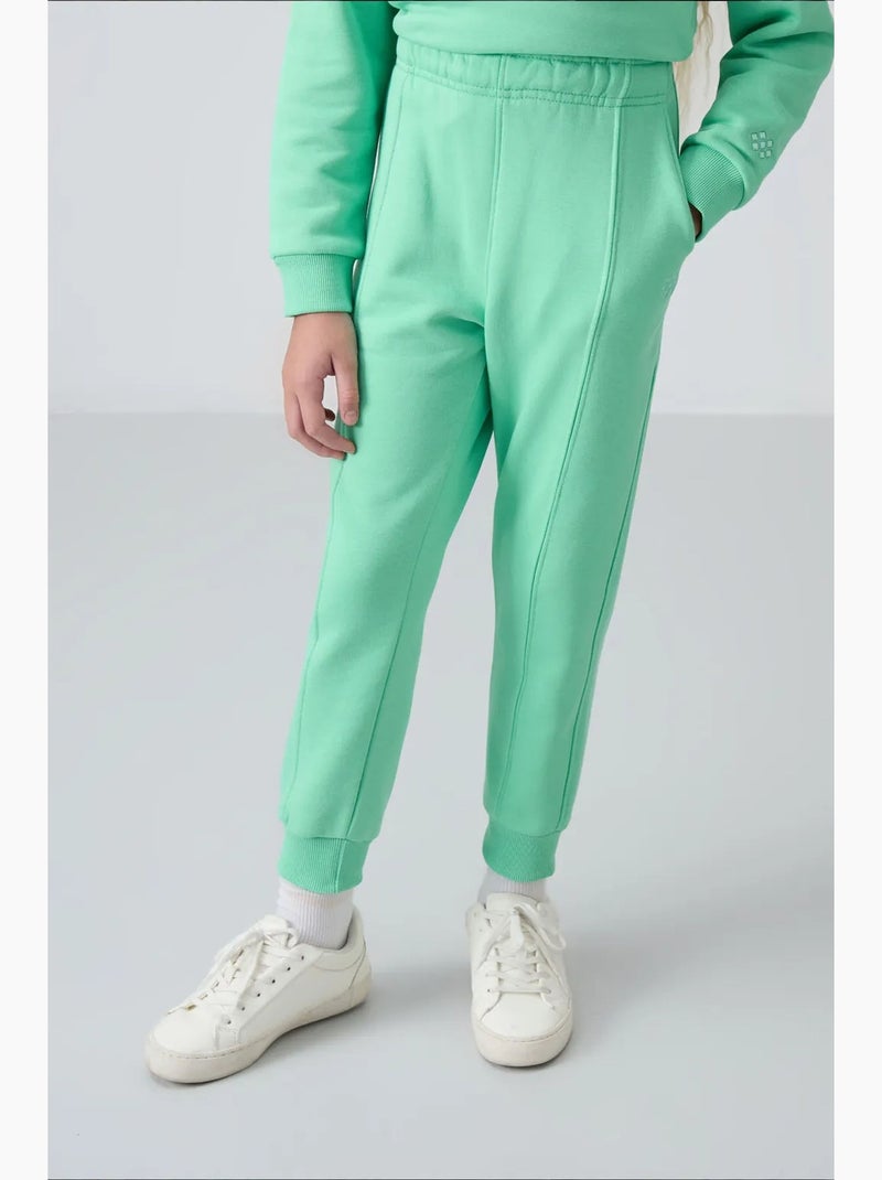 Ensemble de survêtement jeunesse oversize long tommy Vert menthe - Kiabi