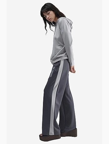 Ensemble de survêtement long rayé à capuche et jambes larges hiccup