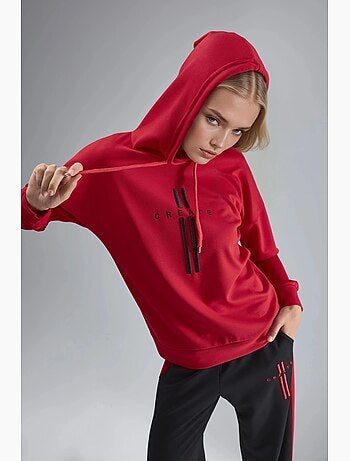 Ensemble de survêtement long rayé à capuche et jambes larges hiccup