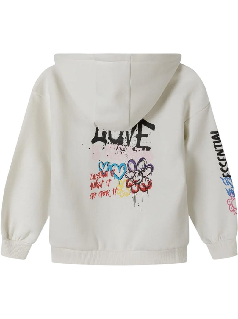 Ensemble de survêtement motif/style graffiti - minoti Blanc - Kiabi