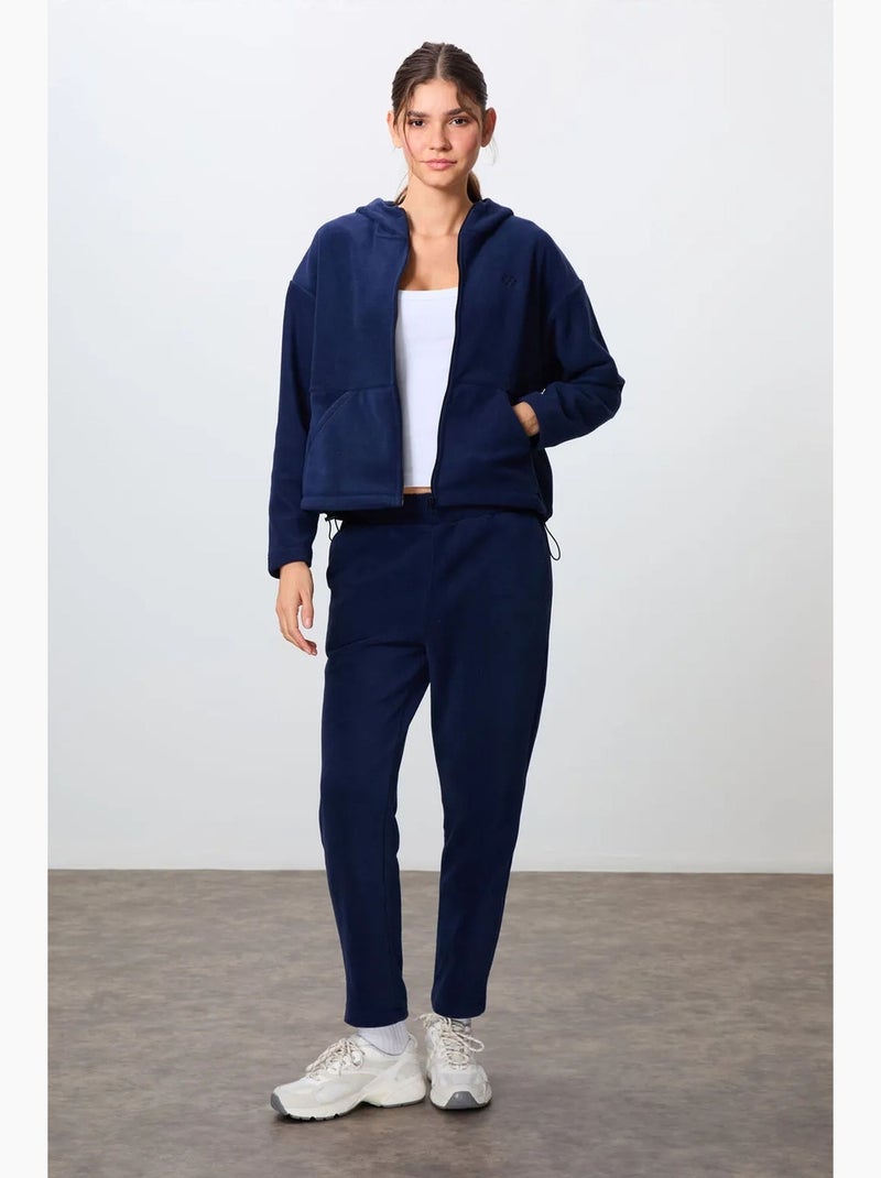 Ensemble de survêtement oversize à capuche et zip tommy Bleu marine - Kiabi