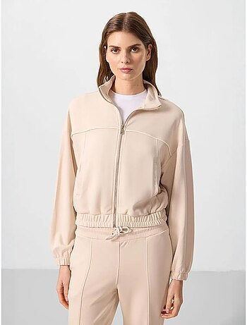 Ensemble de survêtement oversize à col zippé tommy