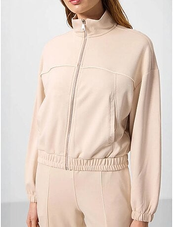 Ensemble de survêtement oversize à col zippé tommy
