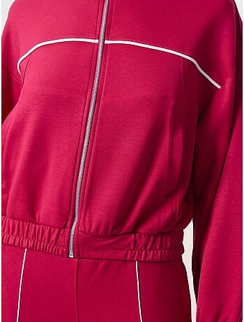 Ensemble de survêtement oversize à col zippé tommy