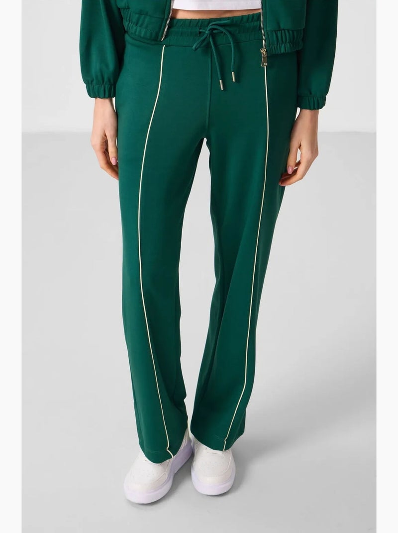 Ensemble de survêtement oversize à col zippé tommy Vert émeraude - Kiabi