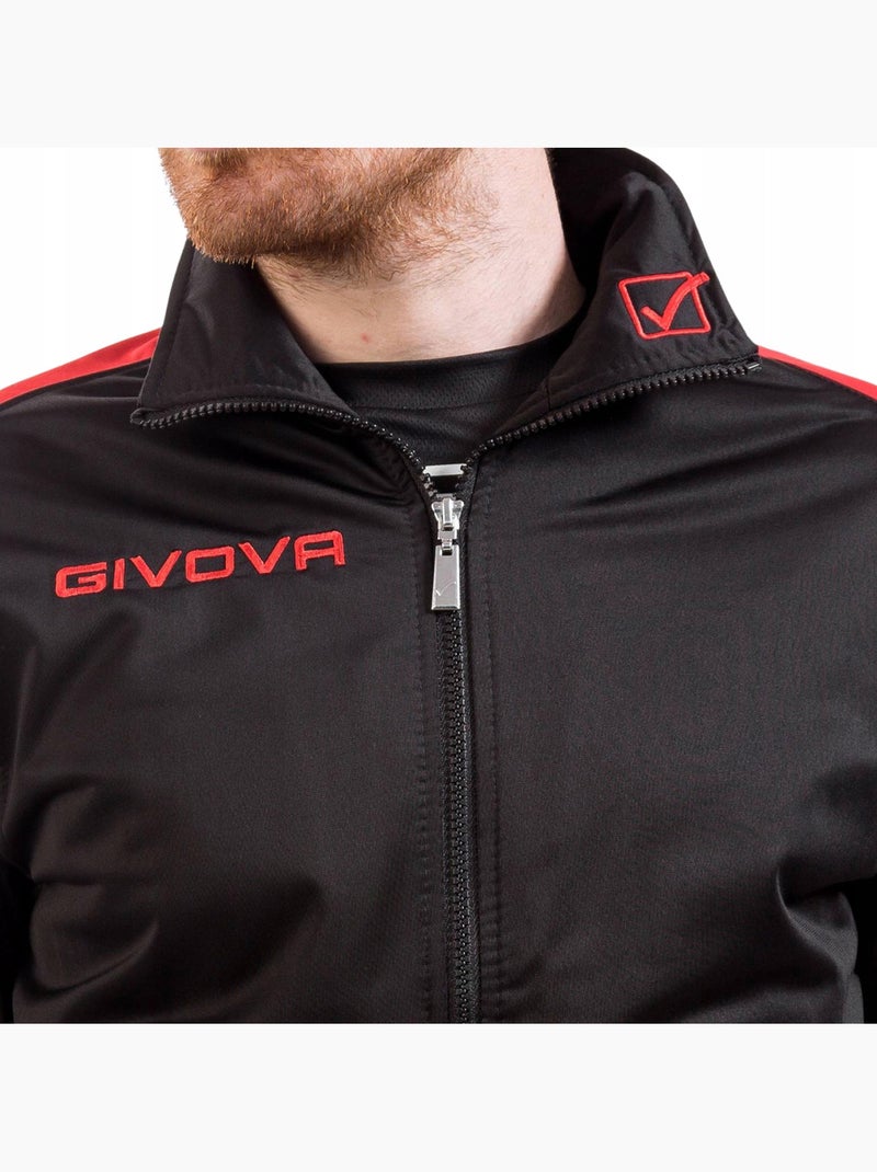 Ensemble de survêtement tuta revolution - givova Noir Rouge - Kiabi