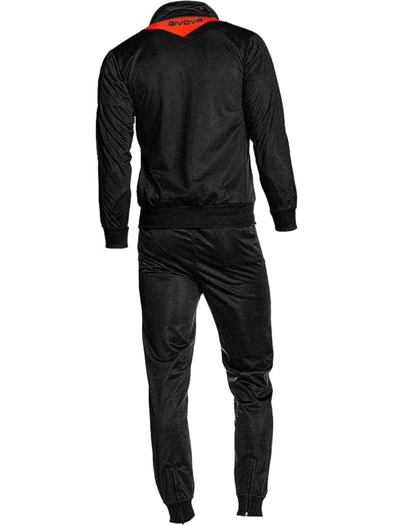 Ensemble de survêtement tuta visa - givova Noir Orange - Kiabi