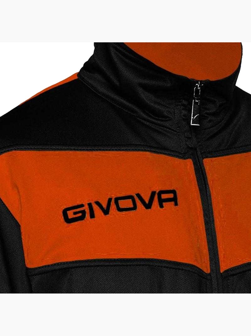 Ensemble de survêtement tuta visa - givova Noir Orange - Kiabi