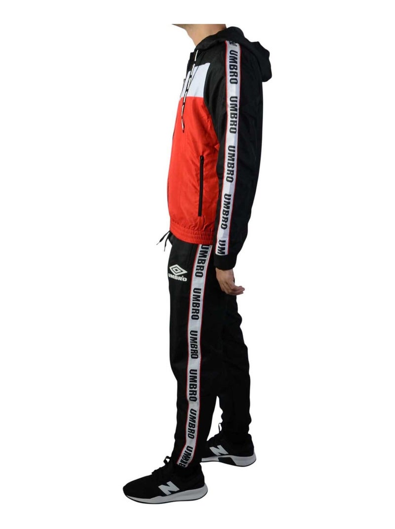 Ensemble de Survêtement Umbro Street Noir Rouge - Kiabi