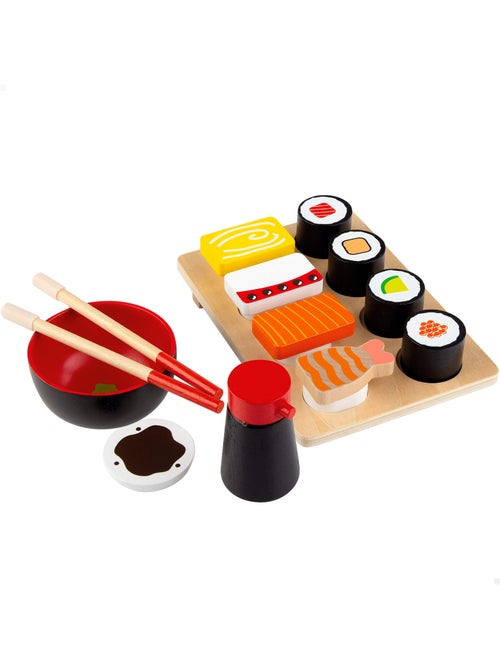 Ensemble de sushis en bois WOOMAX - Kiabi Ensemble de sushis en bois WOOMAX - Kiabi