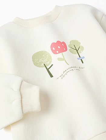 Ensemble de sweat en coton peigné + legging