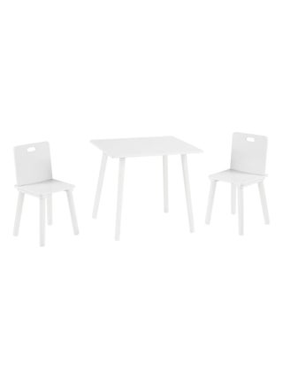 Ensemble de table et 2 chaises enfant en bois - Design scandinave 'Roba'