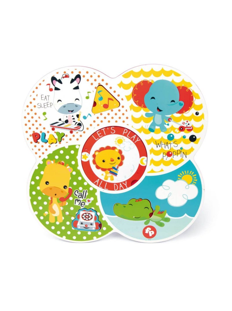 Ensemble de table et chaise en bois Animaux - lets play all day Multicolore - Kiabi