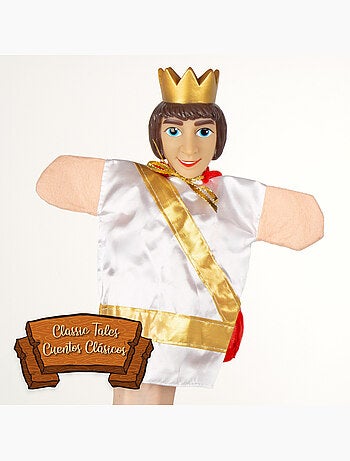 Ensemble de théâtre de marionnettes blanche-neige 25 cm cucu show