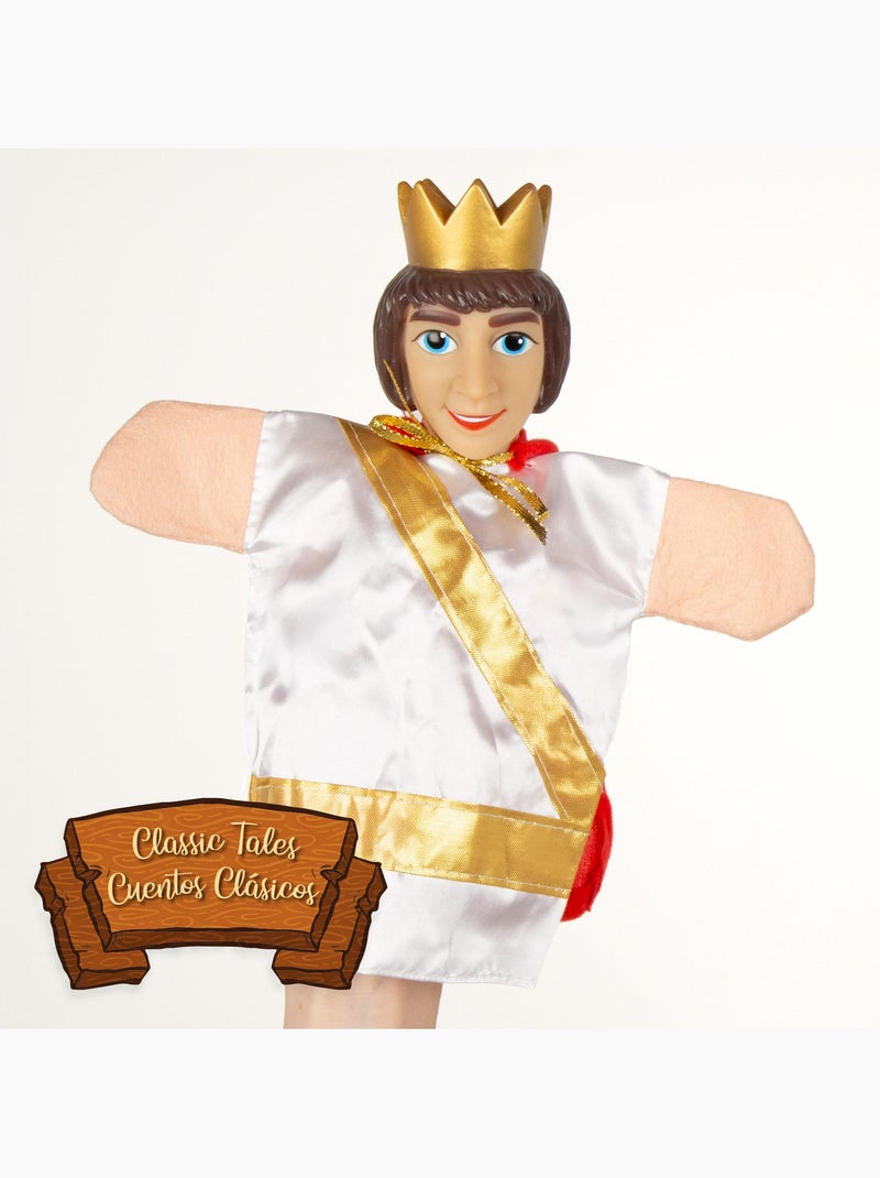 Ensemble de théâtre de marionnettes blanche-neige 25 cm cucu show N/A - Kiabi
