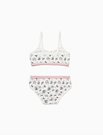 Ensemble de top et culottes avec stitch et angel