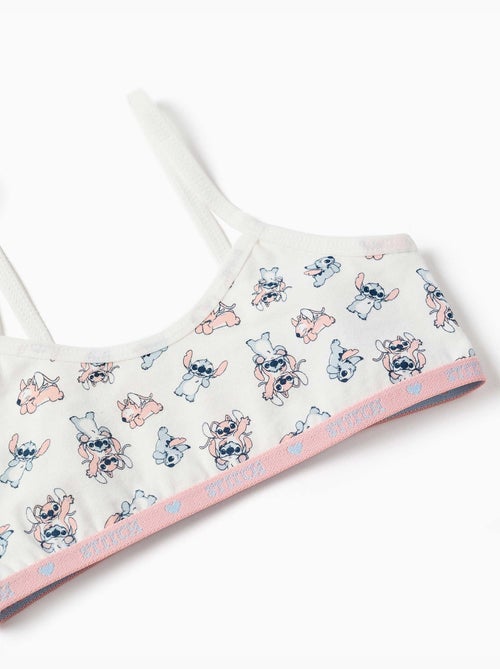 Ensemble de top et culottes avec stitch et angel - Kiabi Ensemble de top et culottes avec stitch et angel - Kiabi