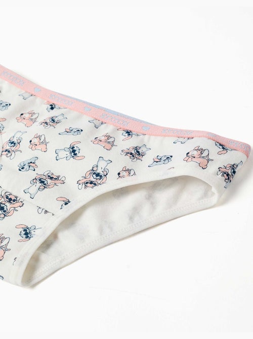 Ensemble de top et culottes avec stitch et angel - Kiabi Ensemble de top et culottes avec stitch et angel - Kiabi