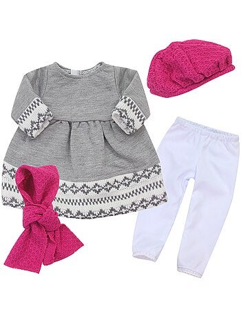 Ensemble de vêtements pour poupées Fair Isle 18 pouces